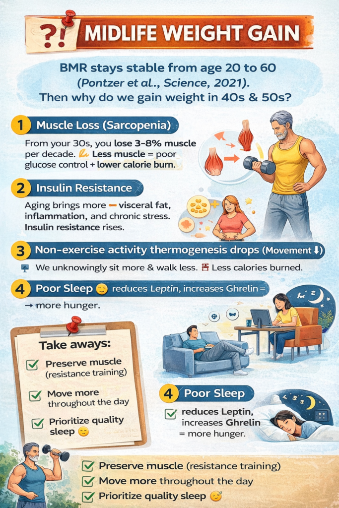 Midlife Weight Gain