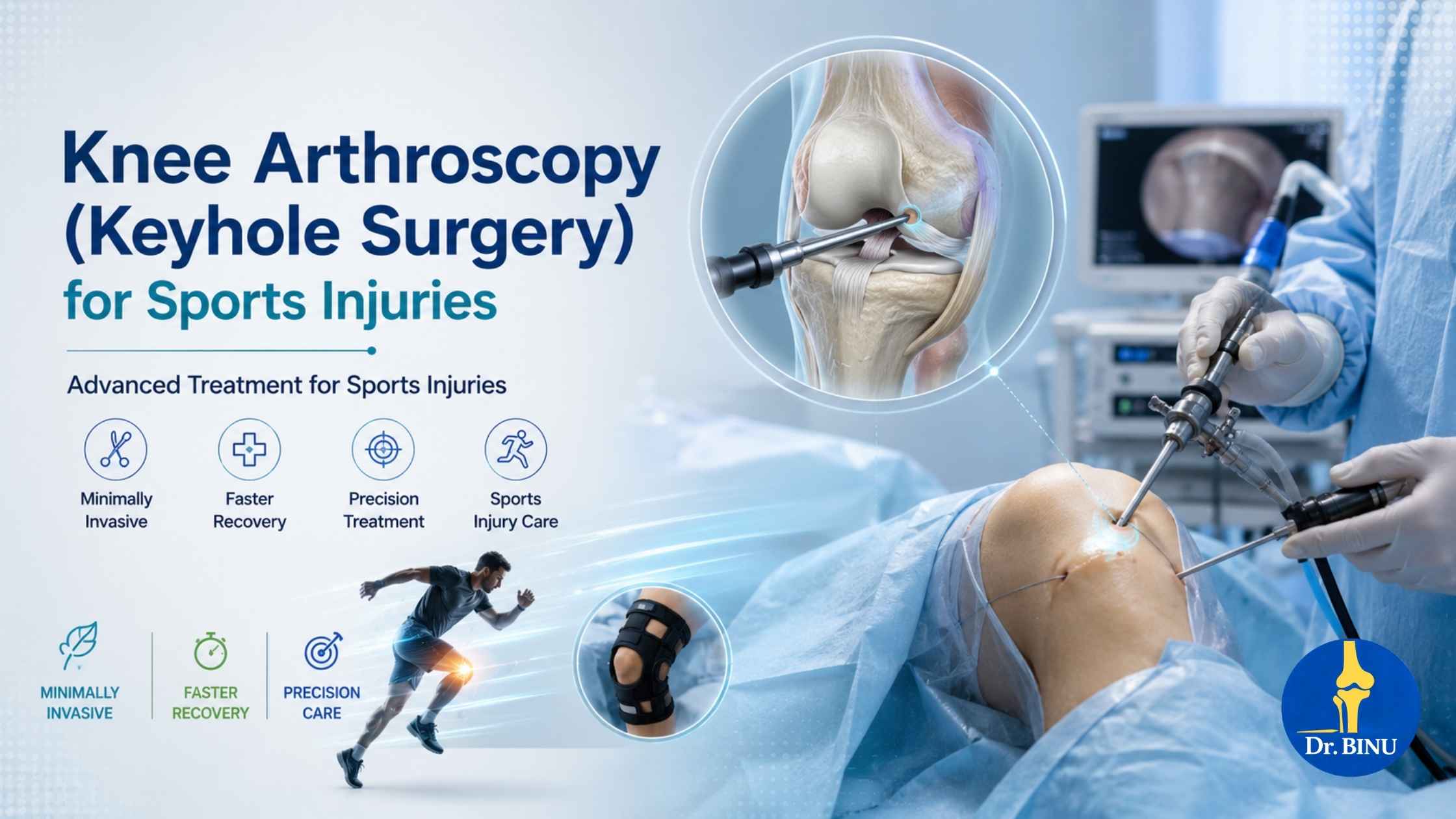 Knee Arthroscopy (Keyhole Surgery) for Sports Injuries