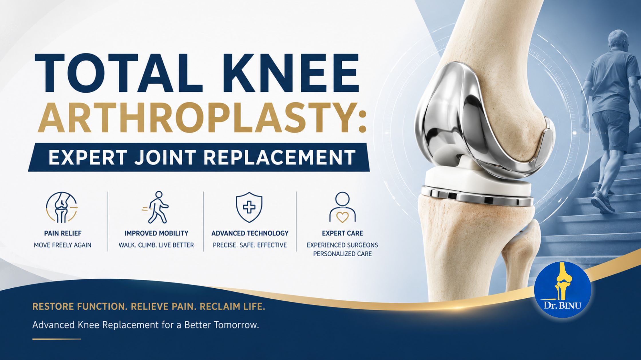 Total Knee Arthroplasty: Expert Joint Replacement