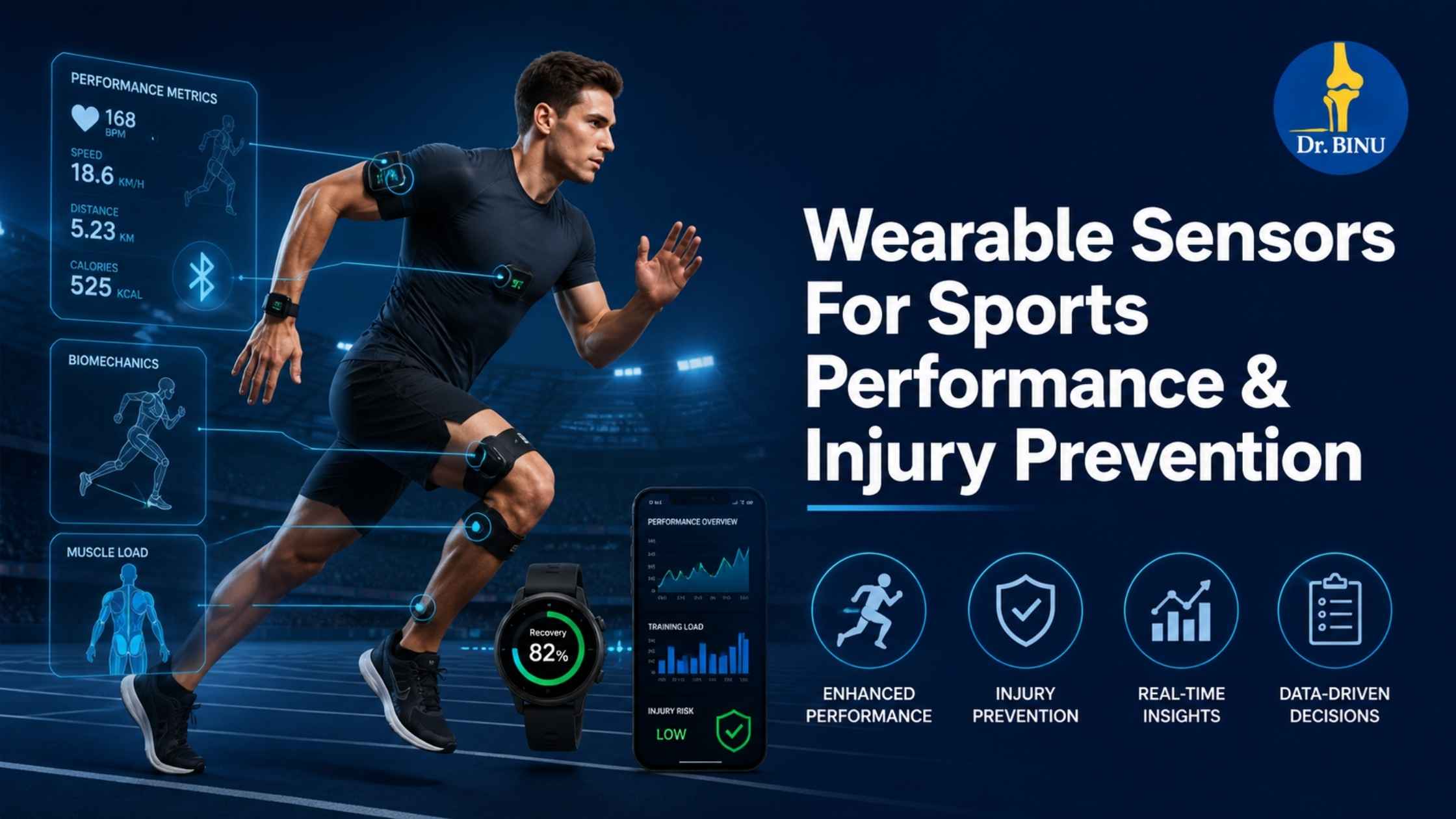Wearable Sensors for Sports Performance & Injury Prevention